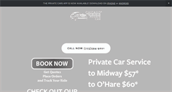 Desktop Screenshot of chicagoprivatecars.com